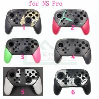 For Nintendo Switch Pro Controller Replacement Upper Bottom Housing Shell Cover Case with middle frame for NS Pro controller Controllers