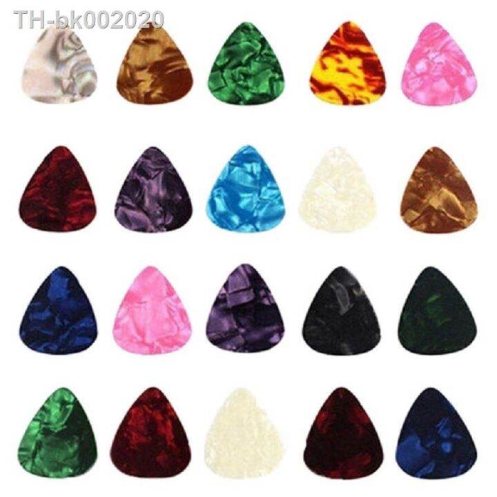 10-20-pcs-new-acoustic-picks-plectrum-celluloid-electric-smooth-guitar-pick-accessories-0-46mm-0-71mm-0-96mm