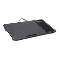 1 PCS Lap Desk for Laptop Fits Up to 17Inch Laptops, with Tablet Slot, Built-in Cushion 56 X 30 X 5cm