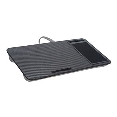1 PCS Lap Desk for Laptop Fits Up to 17Inch Laptops, with Tablet Slot, Built-in Cushion 56 X 30 X 5cm