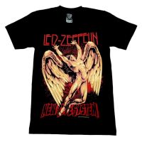 12R75 LED ZEPPELIN LIMITED EDITION WING ANGEL HIGH QUALITY COTTON T-SHIRT
