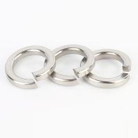 【CW】 2/5/10/50/100pcs GB93 A2 304 Stainless Steel Spring Split Lock Washer Elastic Gasket M1.6 M2 M2.5 M3 M4 M5 M6 M8 M10 M12 M16 M24