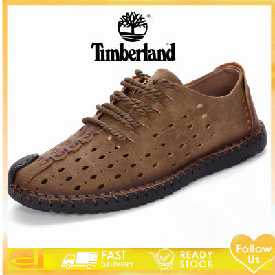 Timberland รองเท้าแตะผู้ชายฤดูร้อนขนาดใหญ่พิเศษ แฟชั่นชุดลำลองลากคำผู้ชายขนาดใหญ่พิเศษรองเท้าแตะชายหาดน้ำเวียดนามกลางแจ้ง 45 46 47 48