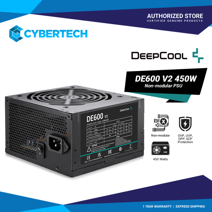 Deepcool DE600 V2 - 450W Power Supply | Lazada PH
