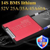 แบตเตอรี่โทรศัพท์30A ลิเธียม51.8V Bms 3.7V 14S 25a 60a BMS ที่ชาร์จแบตเตอรี่รักษาสมดุลเท่ากันและช่องปล่อยสำหรับ14S 52V แพ็คสเก็ตบอร์ดนันทนาการกลางแจ้งชิ้นส่วน