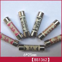 5PCS-10PCS / Fuse BS1362 20A 10A 13A 2A 15A 5A 3A 1A 6*25mm 6x25 Ceramic fuse tube Electrical Circuitry Parts