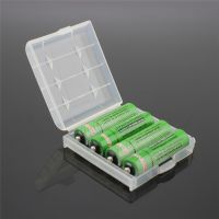 4 Slots 18650 Rechargeable Battery Storage Box With Metal Hook Plastic Box 4 Section Equipment Thicken Storage Boxes