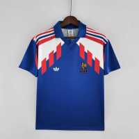 FRANCE HOME 1990 RETRO FOOTBALL SHIRT SOCCER JERSEY CANTONA