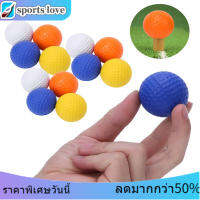 12 ชิ้น PU เด็กเด็กลูกกอล์ฟที่มีสีสันยืดหยุ่น golfballs Children Golf Ball ชุดการฝึกอบรมการปฏิบัติอุปกรณ์