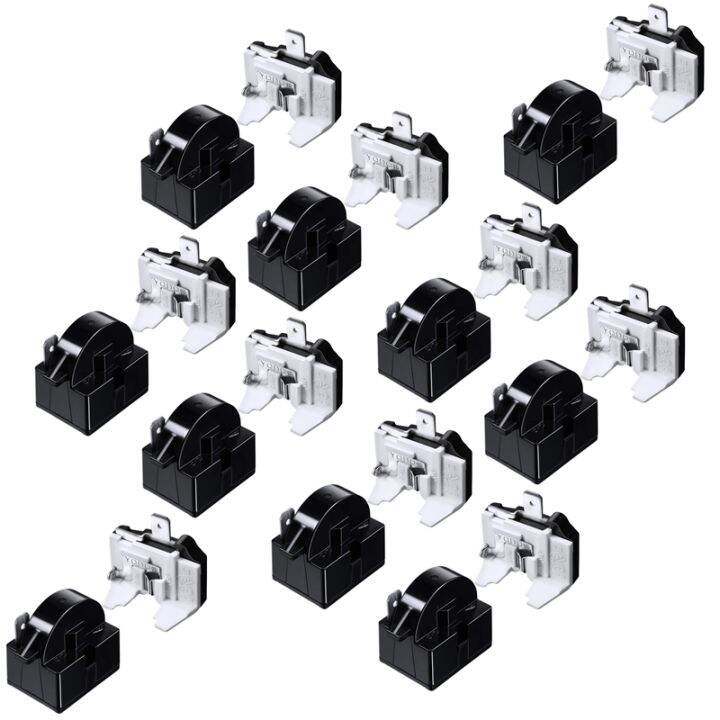 10X QP24.7 PTC Starter Relay 1 Pin Refrigerator Starter Relay and
