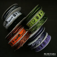 MOMOTARA HALLOWEEN Ribbon&amp;Trim Set ทริมคละลาย 1 ชุดมี 3 ลายๆ ละ 2 หลา