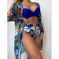 【CW】2023 New Bikini Beach Skirt Tunics for Beach Cover up Swimsuit Women Ruffle Biquini Bathing Suit Summer Beach Wear Swim Suit