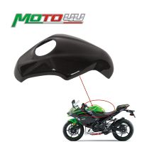 ผ้าคลุมตู้คาร์บอนไฟเบอร์แท้ป้องกันถังน้ำมันมอเตอร์ไซค์สำหรับ KAWASAKI Ninja400 Ninja 400 2019 2020 2021 2022