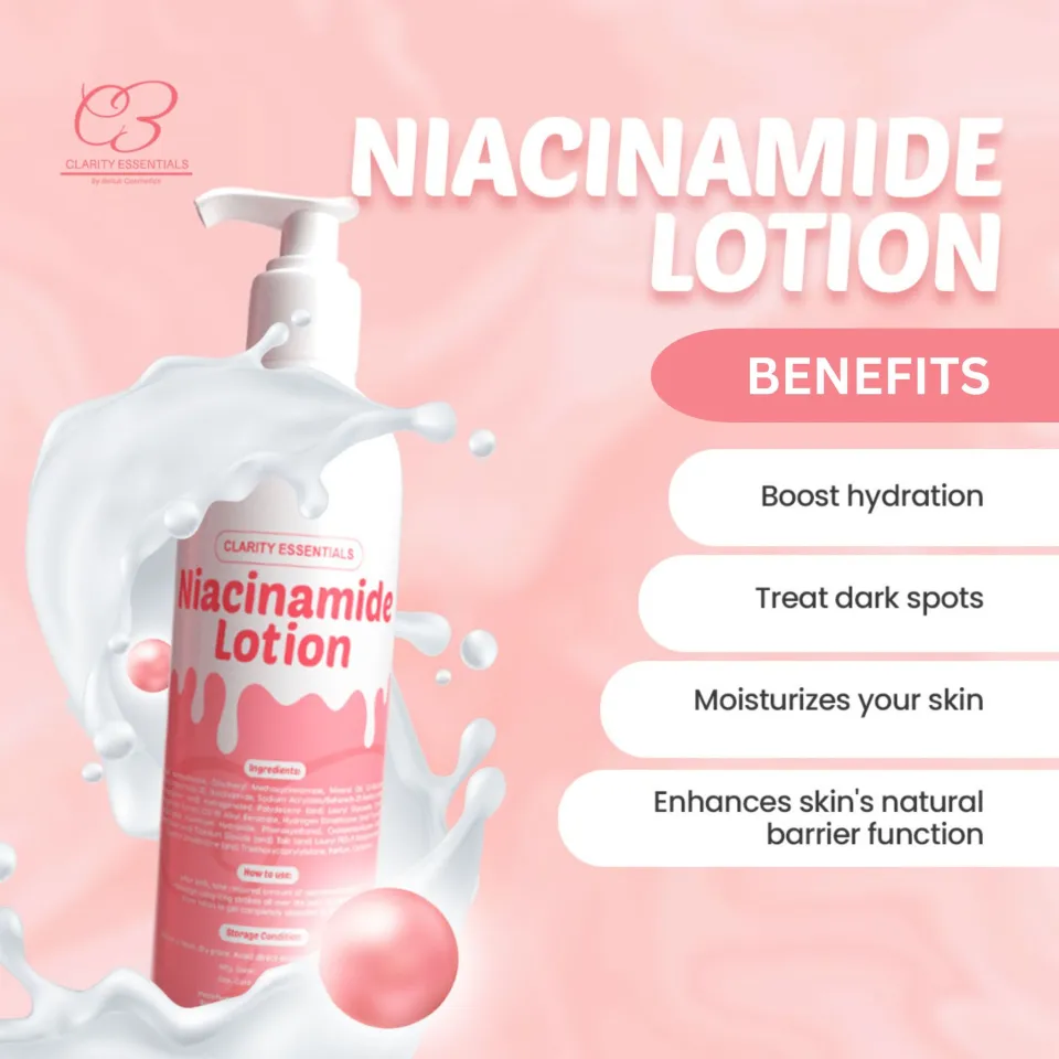 Niacinamide lotion by Clarity Essentials | Lazada PH