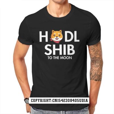 Token Harajuku Tshirt Shib Shiba Inu Crypto Cryptocurrency Coin Leisure T Shirt Male T Shirt Tees For Men Faddish Top T Shirts XS-6XL