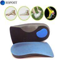 IOPOIT น้ำหนักเบา Plantar Fasciitis ผ่านการออกเสียงแผ่นเสริมเท้าแบนพื้นรองเท้าโค้งรองรับรองเท้าแทรก3/4