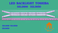 หลอดไฟ BACKLIGHT TOSHIBA 32L1600  32L2600  32L3650  32L5650