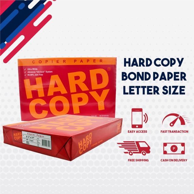 【cod4】 Hard Copy Bond Paper Short A4 Long Sizes 500pcs1 Ream Lazada Ph 8335