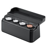 Coin Holder for Car Change Organizer Universal Storage Coin Money Dispenser Compatible with Most Car Trucks Accessories