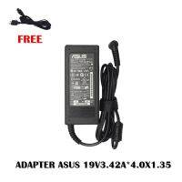 ADAPTER ASUS 19V3.42A*4.0X1.35 / สายชาร์จโน๊ตบุ๊ค เอซุส + แถมสายไฟ