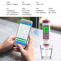 ใหม่ APP ควบคุม PH Meter Phectdstemp Meter APP อัจฉริยะควบคุมคุณภาพน้ำ Tester ATC สำหรับน้ำดื่มพิพิธภัณฑ์สัตว์น้ำ