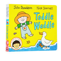 English original toddle waddle toddler paperboard Book Childrens English early education enlightenment rhyme interesting picture story book Julia Donaldson