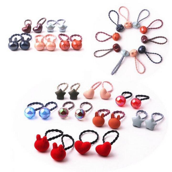 10pcs-lot-baby-sweet-hair-accessories-candy-color-kids-elastic-hair-ties-rope-ponytail-ball-hairbands-girls-hair-bands-wholesale