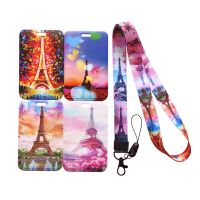 hot！【DT】✠☾  Card Holder Lanyard Keychains Campus Hanging Neck Holders Lanyards ID Badge