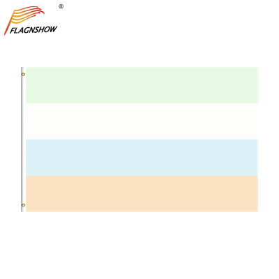 90x150cm Unlabelled Pride Flag 100D Polyester Banner  Power Points  Switches Savers