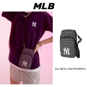 MLB Korea Unisex Street Style Plain Crossbody Bag Small Shoulder