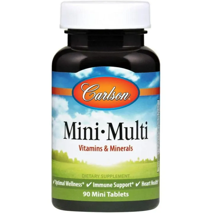 Carlson Mini Multivitamins and Minerals 90 Mini Tablets Lazada PH