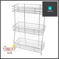 ชั้นแขวนสเตนเลส 3 ชั้น KECH LEAFKITCHEN RACK KECH LEAF 3-TIER STAINLESS STEEL 304 **บริการเก็บเงินปลายทาง**