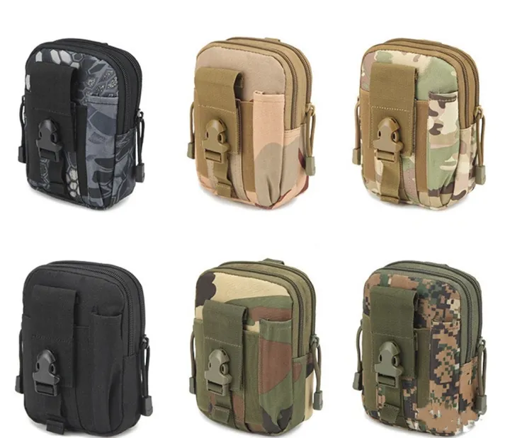 #G0230 Camouflage Army Leg Bag Weist Bag for Man Bikers Bag Multi ...