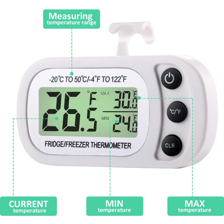 dgthe-ic-gauge-ตู้แช่เย็น-lcd-จอแสดงผลฟริซเซอร์ตู้แช่เครื่องวัดอุณหภูมิเครื่องวัดอุณหภูมิอุปกรณ์ที่ใช้ในครัว