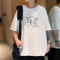 T-Shirt【S-8Xl】เสื้อยืดแขนสั้นคอกลมพิมพ์ลายการ์ตูนอนิเมะสไตล์ฮิปฮอปสําหรับผู้ชาย