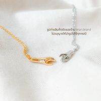 Hold my hand magnetic necklace TINARI สร้อย สร้อยคู่ สร้อยแม่เหล็ก ของขวัญ วันครบรอบ สร้อยชื่อ วาเลนไทน์