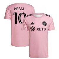 23-24 Mls Miami Home Jersey No. 10 Messi Fans Version Short-sleeved Football Uniform comfortable