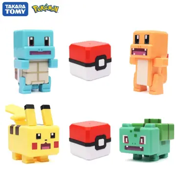 Genuine Game Pokemon Quest Starry Dream Series Pikachu Eevee Komala  Bulbasaur Charmander Anime Figures Base Model