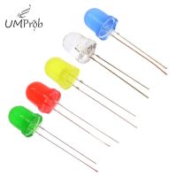 Special Offers 0.5W 8Mm White Ultra-Bright LED Light Lamp Emitting Diodes Super Bright8mm Red Green Blue Yellow RGB 2V 3V 20Ma Diodes