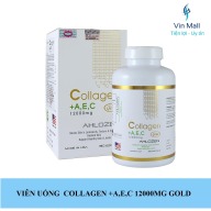 Viên Uống Đẹp Da Collagen AEC 12000mg GOLD (Hộp 180 Viên) thumbnail