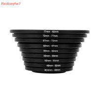 Re 9pcs FILTER Step Up Rings ADAPTER 40.5-49-52-55-58-62-67-72-77-82mm 40.5mm-82mm Filter LENS Camera อุปกรณ์เสริมคุณภาพสูง