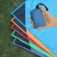 【cw】 5 Colors Picnic Mat Floor Tarp Camping Hiking Sack Folding Camping Tent Ultralight Pocket Tents Footprints Beach Tarps