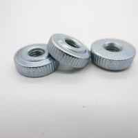 10Pcs DIN467 GB807 M3 M4 M5 M6 Carbon Steel Handle Nuts Knurled Thumb Nut