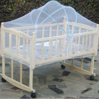 ZTHOME เด็กทารก Cradle มุ้งกันยุง Cot ตาข่าย Canopy ทารกเด็กวัยหัดเดิน Playpens Bed Tent