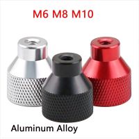 1 Buah M6 M8 M10 Kerangka Aloi Aluminium Mur Flensa Pengencang Tangan Mur Jempol Knurled Hitam Merah Perak