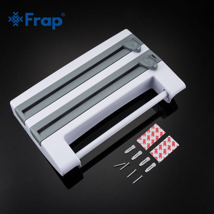 frap-wall-mounted-kitchen-racks-sauce-bottle-storage-rack-tin-foil-paper-towel-holder-kitchen-shelf-plastic-wrap-cutting