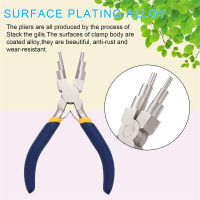 6 In 1 Wire Bending Pliers Winding Pliers Mini Round Nose Pliers DIY Jewelry Handmade Making Tools Accessories