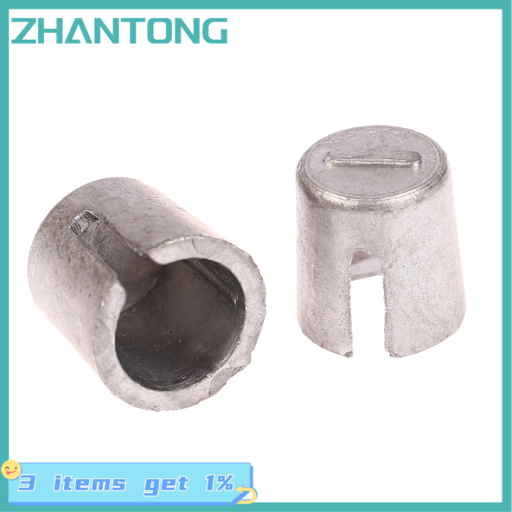 ZHANTONG 1Pair Alloy Car Battery Terminal Converters Positive Negative