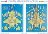 GALAXY Tool Die-Cut Flexible D72004สำหรับ1:72 Lockheed Martin F-35B Lightning II Assembly Model Building Tools