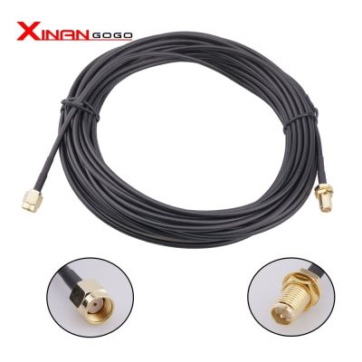 1M-10M RP SMA Male to RP SMA Female Extension Cable For Router WIFI Antenna RF Connector RG174 Cable